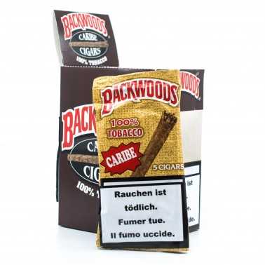 Blunts Backwoods Caribe (5 Stück) Backwoods Produits non livrable à l'etranger