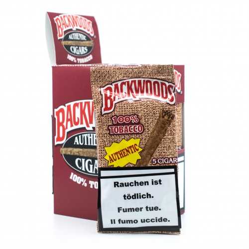 Blunts Backwoods Autentico (5 pezzi) Backwoods Blunts
