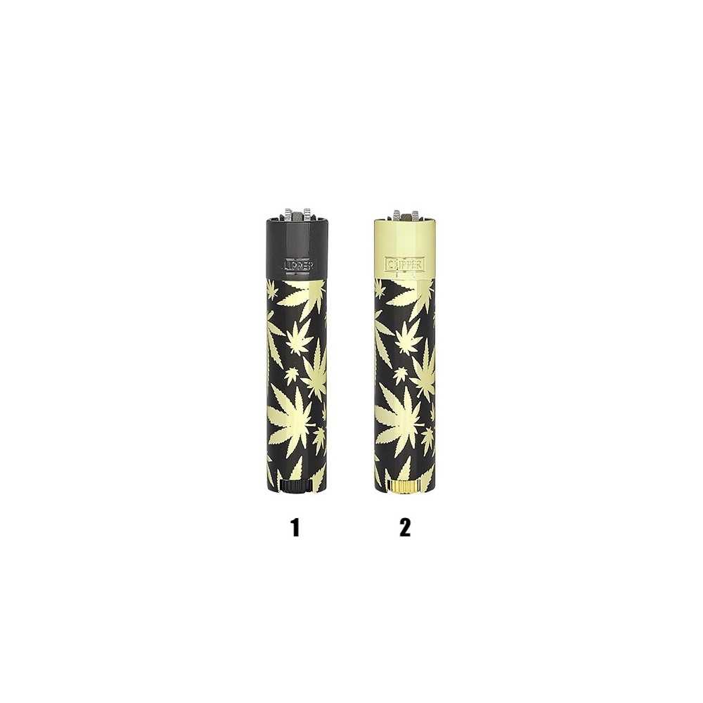 Clipper Foglie d'oro in metallo + scatola Clipper Clipper