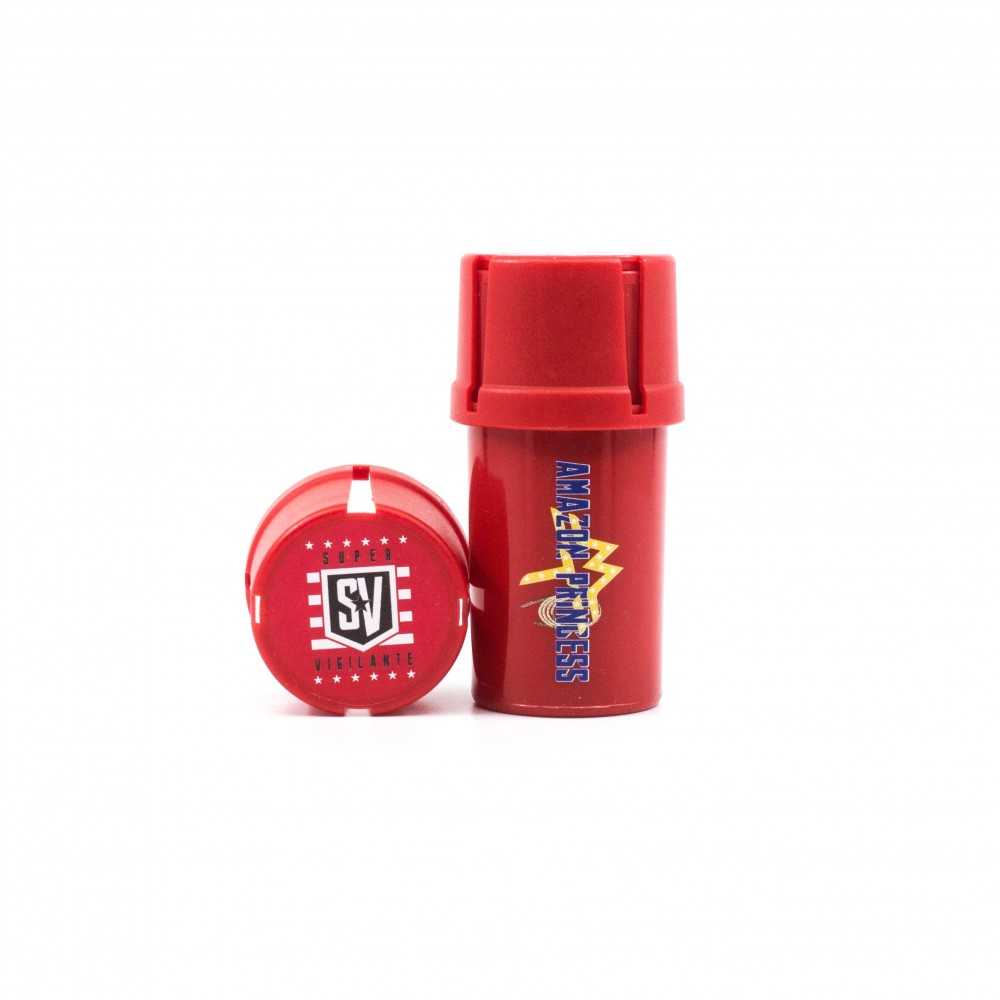 Medtainer Box + Grinder Justice League "Wonder Women" Medtainer Dosen und Fläschchen