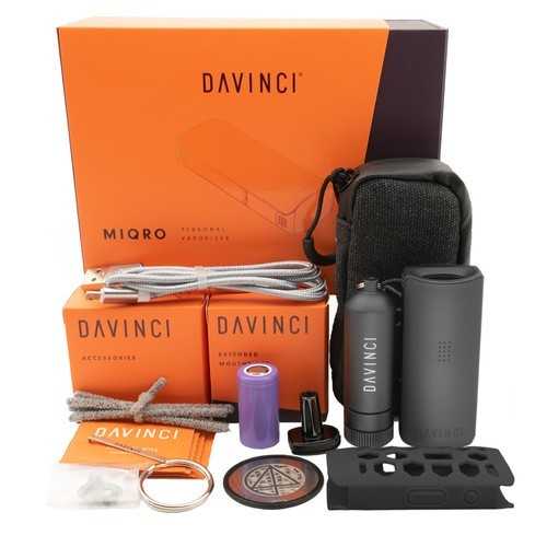 Da Vinci MIQRO Explorer Sprayer Kit black Davinci Vaporization