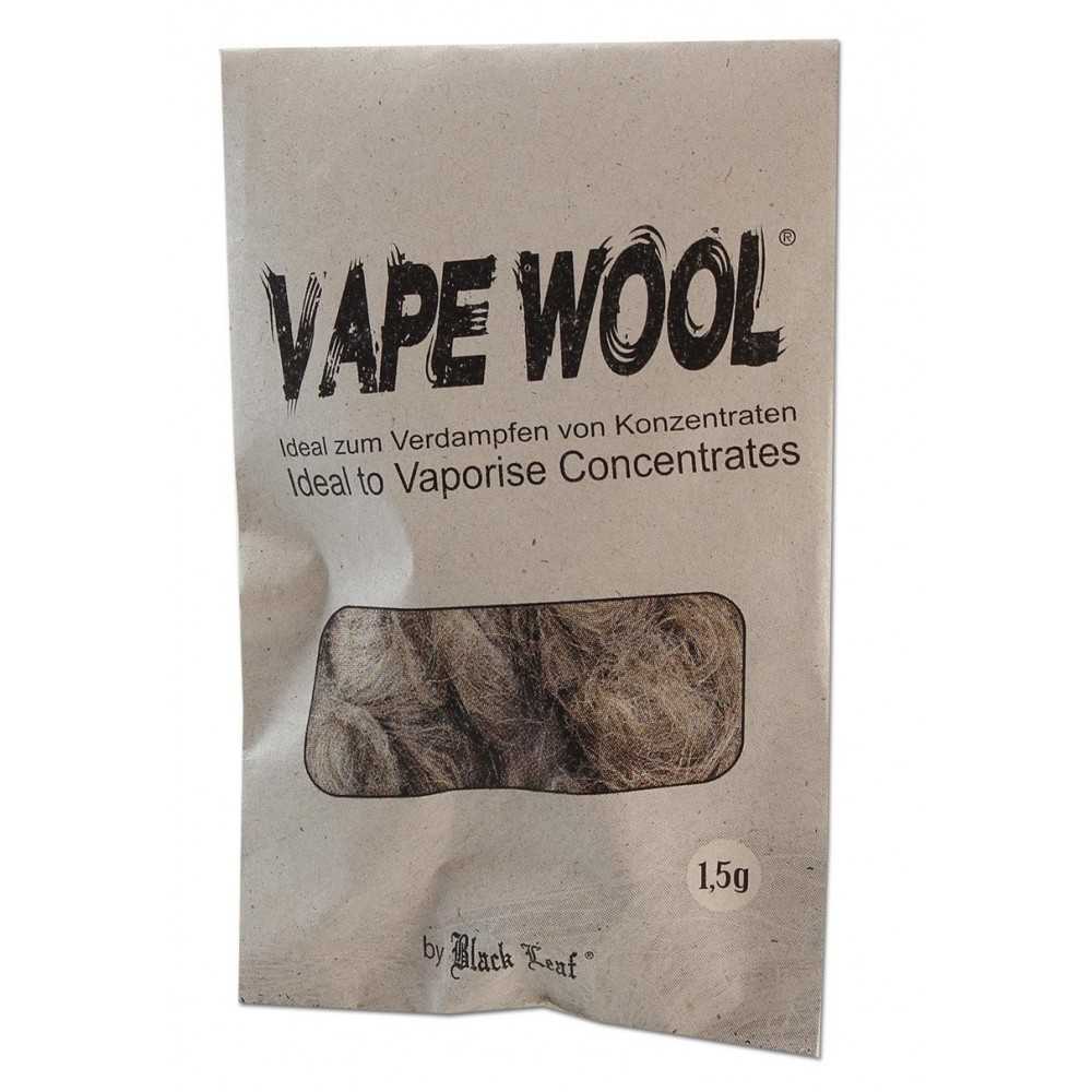 Vape Wool Hanffaser 1,5g Black Leaf Verdampfen