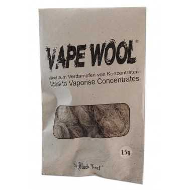 Vape Wool Fibra di canapa 1,5g Black Leaf Vaporizzazione