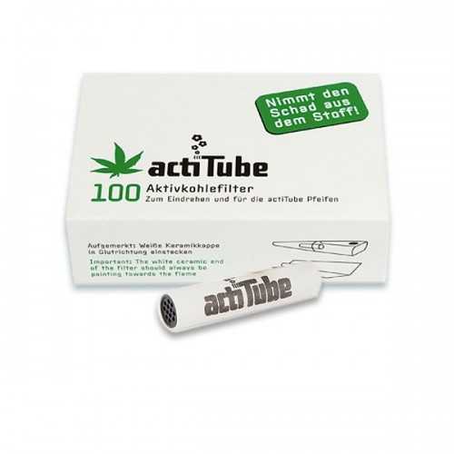 Filters Actitube 8mm 100 pieces Actitube Filters