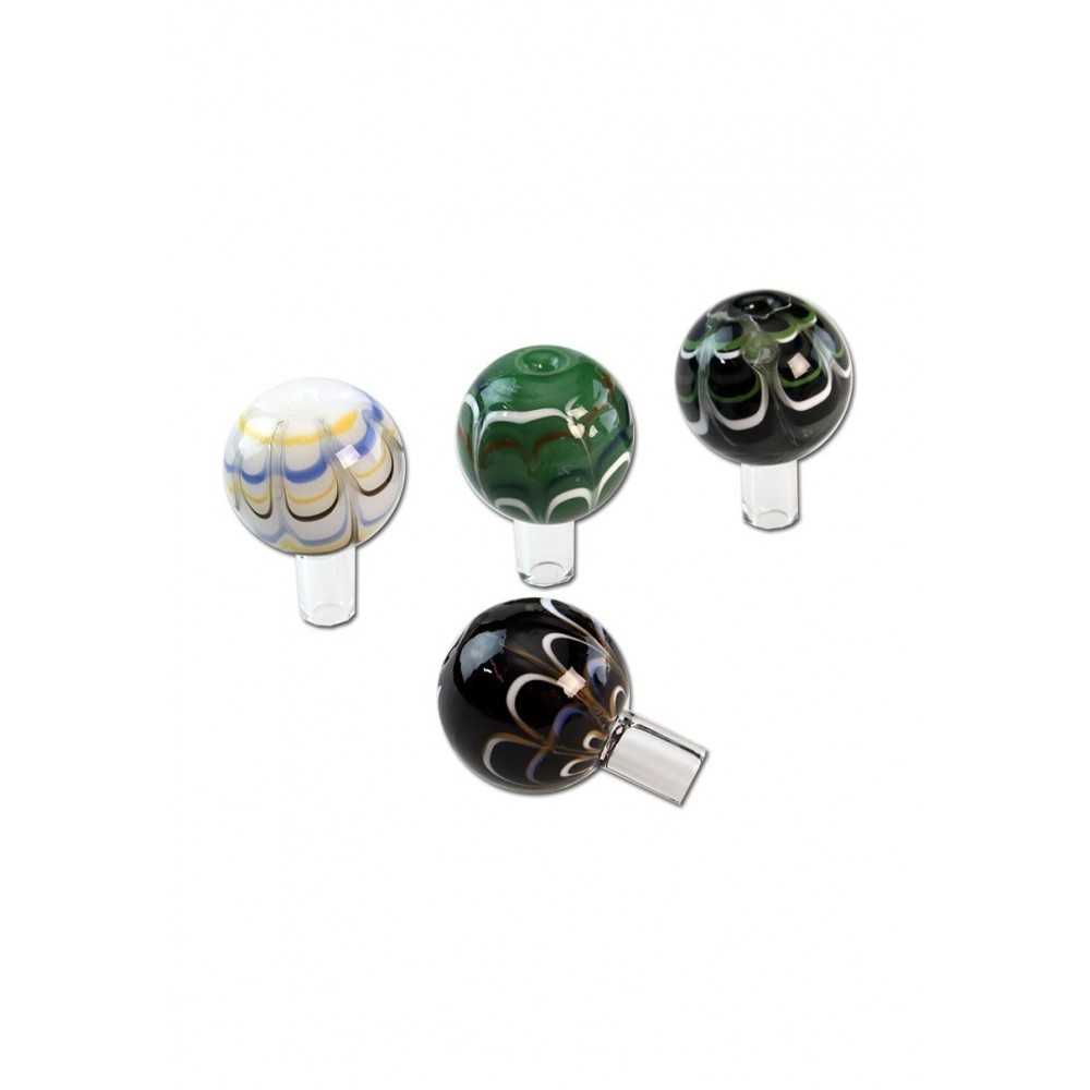 Quarz Carb Ball Black Leaf Carb Cap