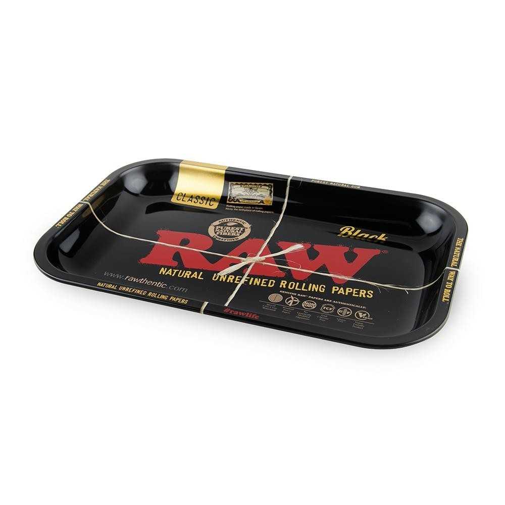 Vassoio avvolgibile "Raw Black" Piccolo RAW Vassoio di rotolamento
