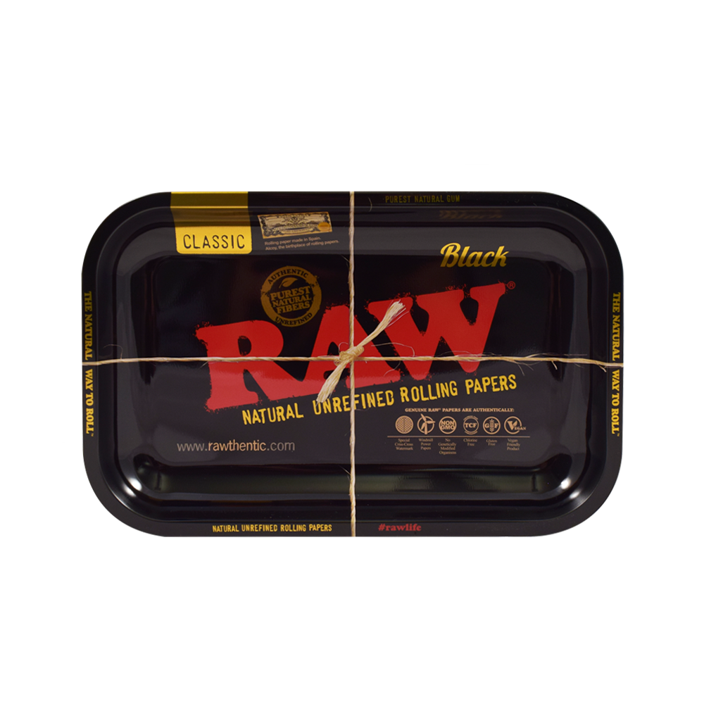 Vassoio avvolgibile "Raw Black" Piccolo RAW Vassoio di rotolamento