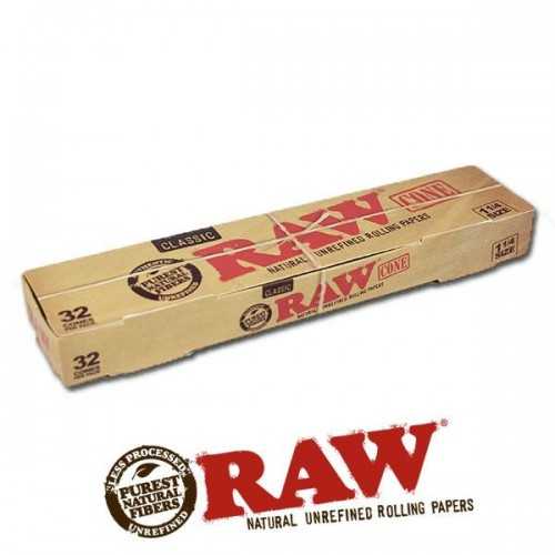 Raw 32 Cones pre-roll RAW Foglio di laminazione