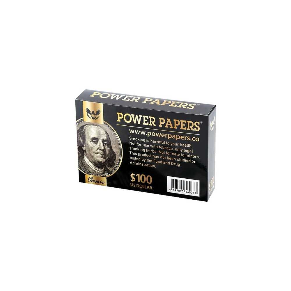 Power Papers in Hanf Dollars  Verschiedene Blätter zum Rollen