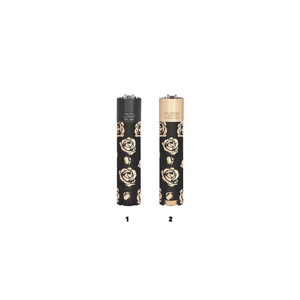 Clipper Metal Gold Roses + Box Clipper Clipper