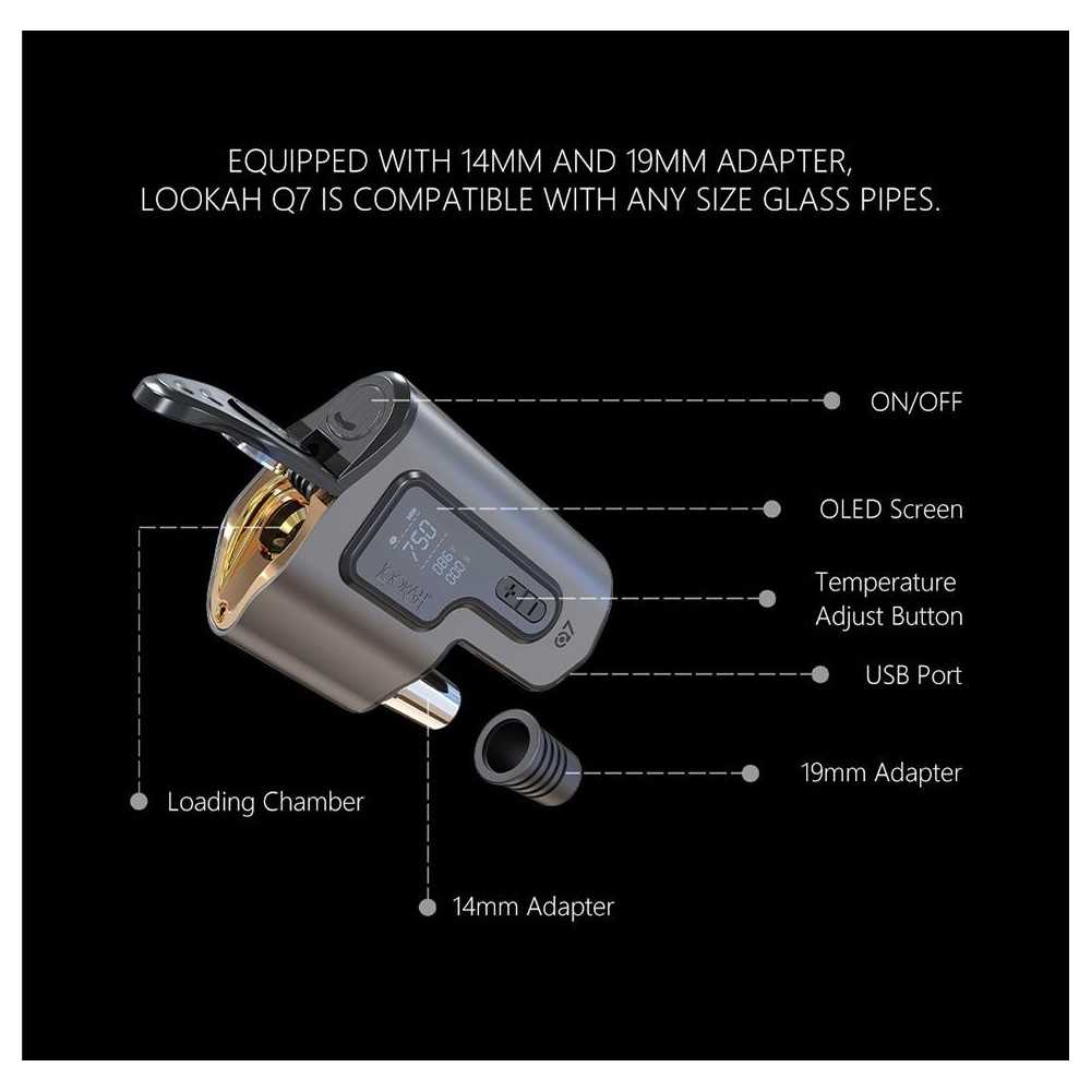 E-Nail Vaporizer Lookah Q7 Lookah Lookah