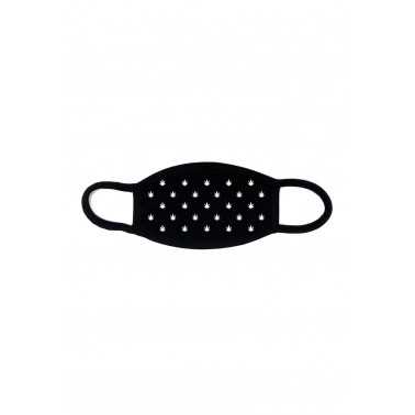 Face Mask "Grass Black Leaf Clothing