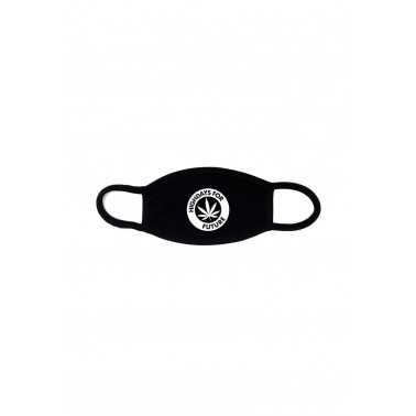 Face Mask "Highdays for Future Black Leaf Clothing