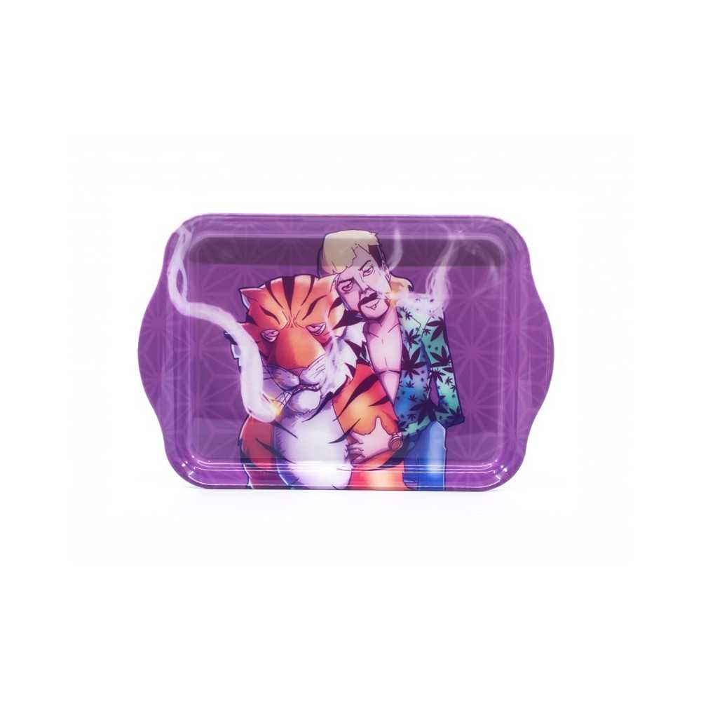 Rolltablett "Tiger King" My Rolling Tray  Tablett zum Rollen