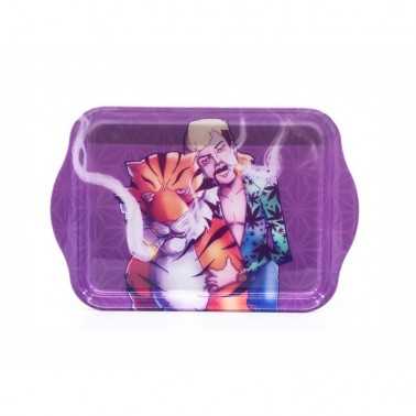 Rolltablett "Tiger King" My Rolling Tray  Tablett zum Rollen