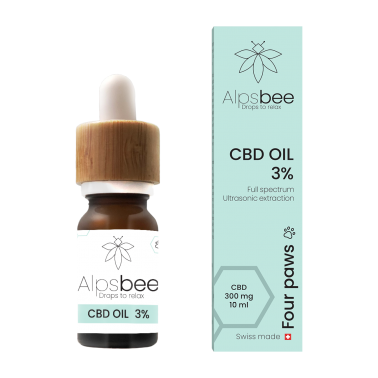 CBD Oil 3% Alpsbee "Four Paws" Alpsbee oils