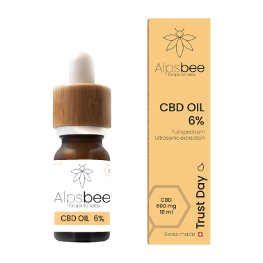 CBD-Öl 6% Alpsbee "Trust Day Alpsbee öle