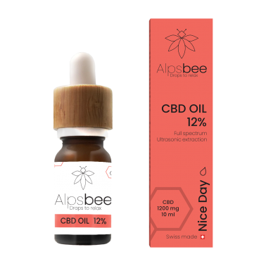 CBD-Öl 12% Alpsbee "Nice Day Alpsbee öle