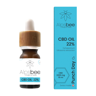 CBD-Öl 22% Alpsbee "Punch Day Alpsbee öle
