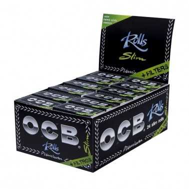 OCB Black Rolls + Filters (box) OCB Rolling sheet