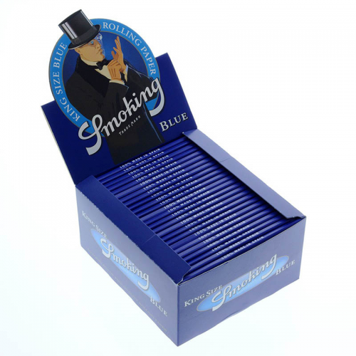 Smoking Blue (Karton) Smoking Blatt zum Rollen