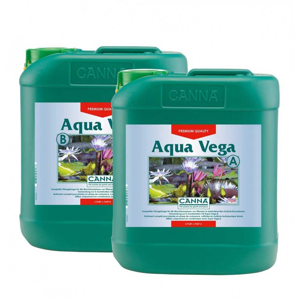 Canna Aqua Vega A+B 5l Canna Engrais GrowShop