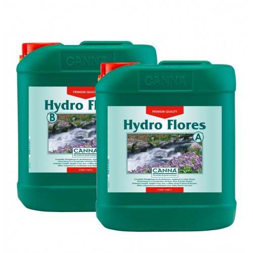Canna Fertilizzante Hydro Flores A+B 5l Canna  