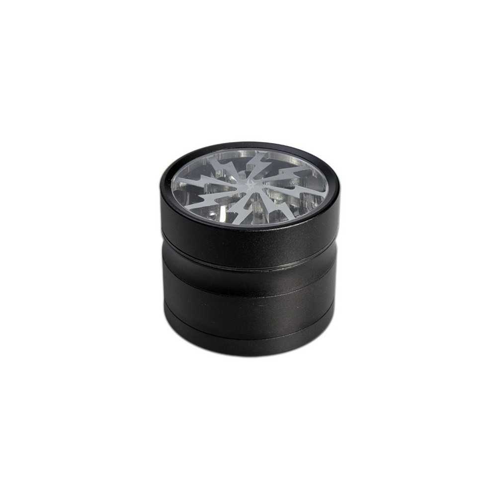 Grinders Thorinder Mini 4-teilig Schwarz/Silber After Grow Grinders
