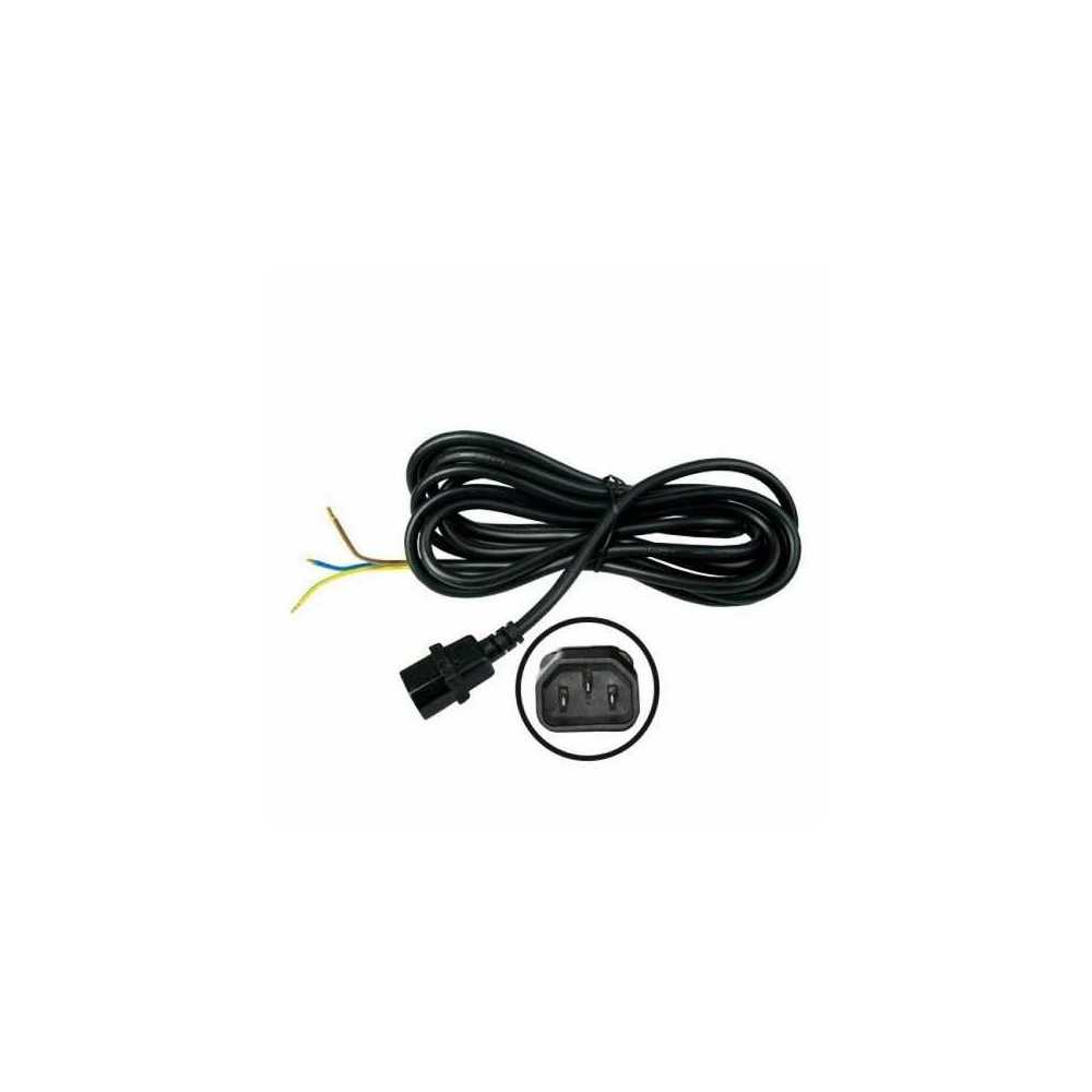 Cavo con spina maschio IEC  Riflettore