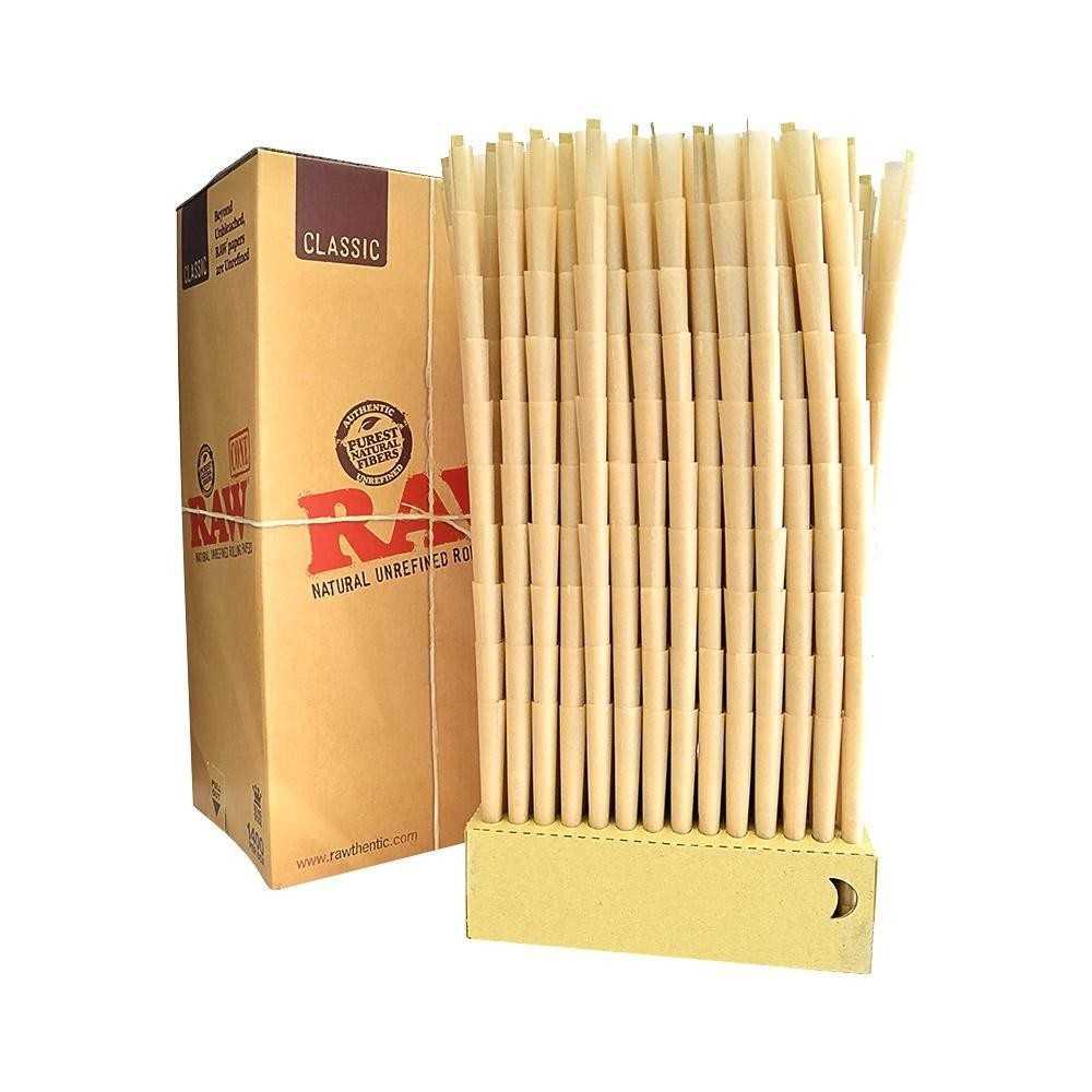Raw Cone Pre-rolled King Size (1400 Stück) RAW Rohr mit Dichtung