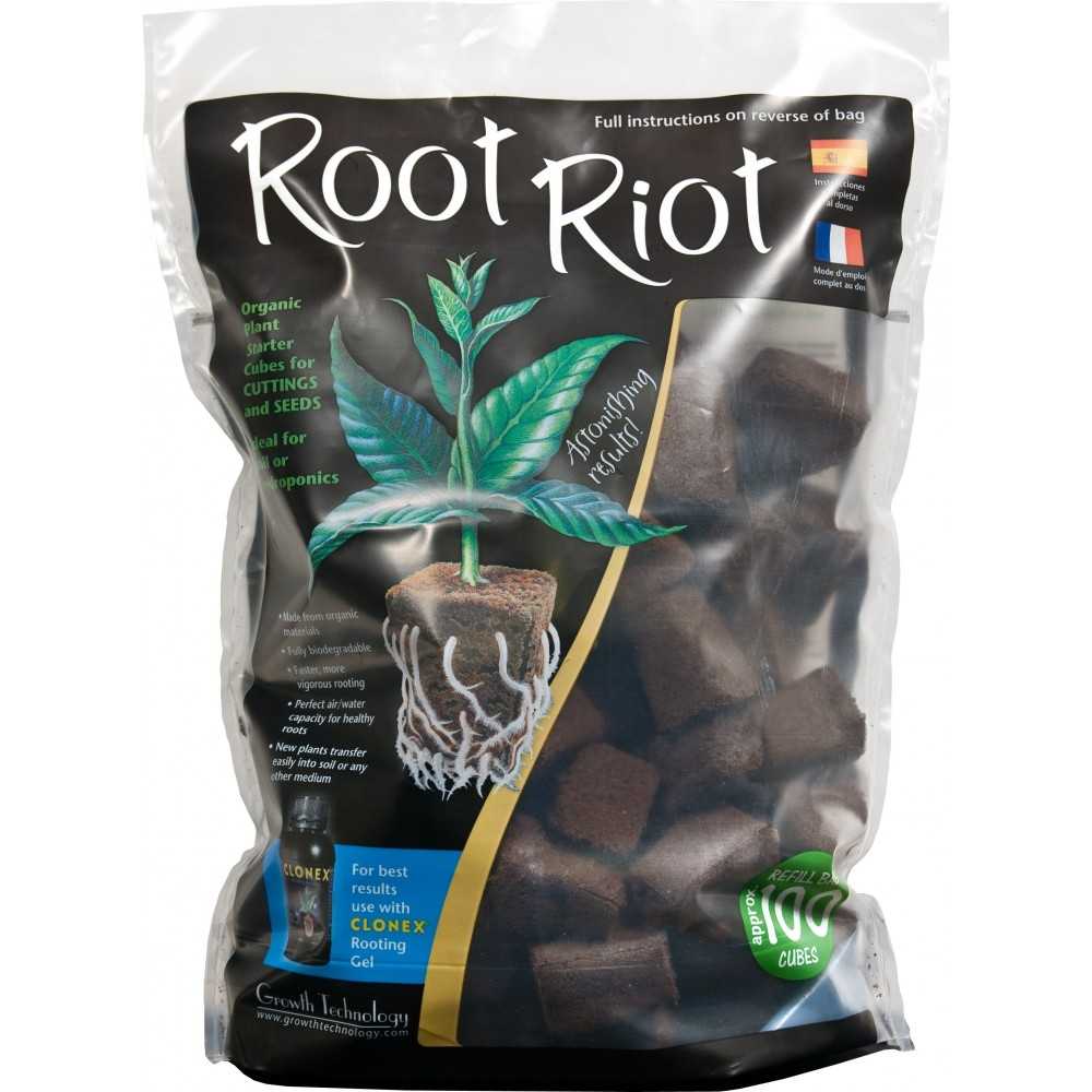 Root Riot cubo 100X Root Riot  Cubo di partenza