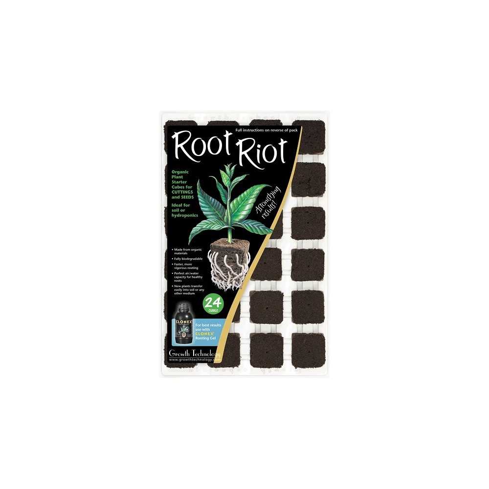 Root Riot cubo 24X Root Riot Cubo di avvio