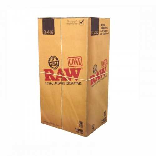 Raw Cone Pre-rolled King Size (1400 Stück) RAW Fugenrohr
