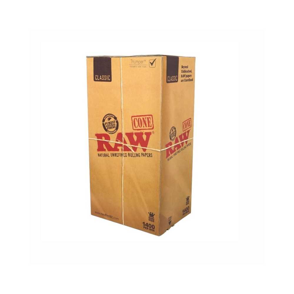 Raw Cone Pre-rolled King Size (1400 pieces) RAW Sealing tube