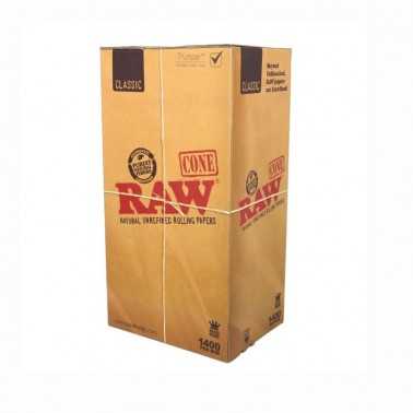 Raw Cone Pre-rolled King Size (1400 Stück) RAW Fugenrohr