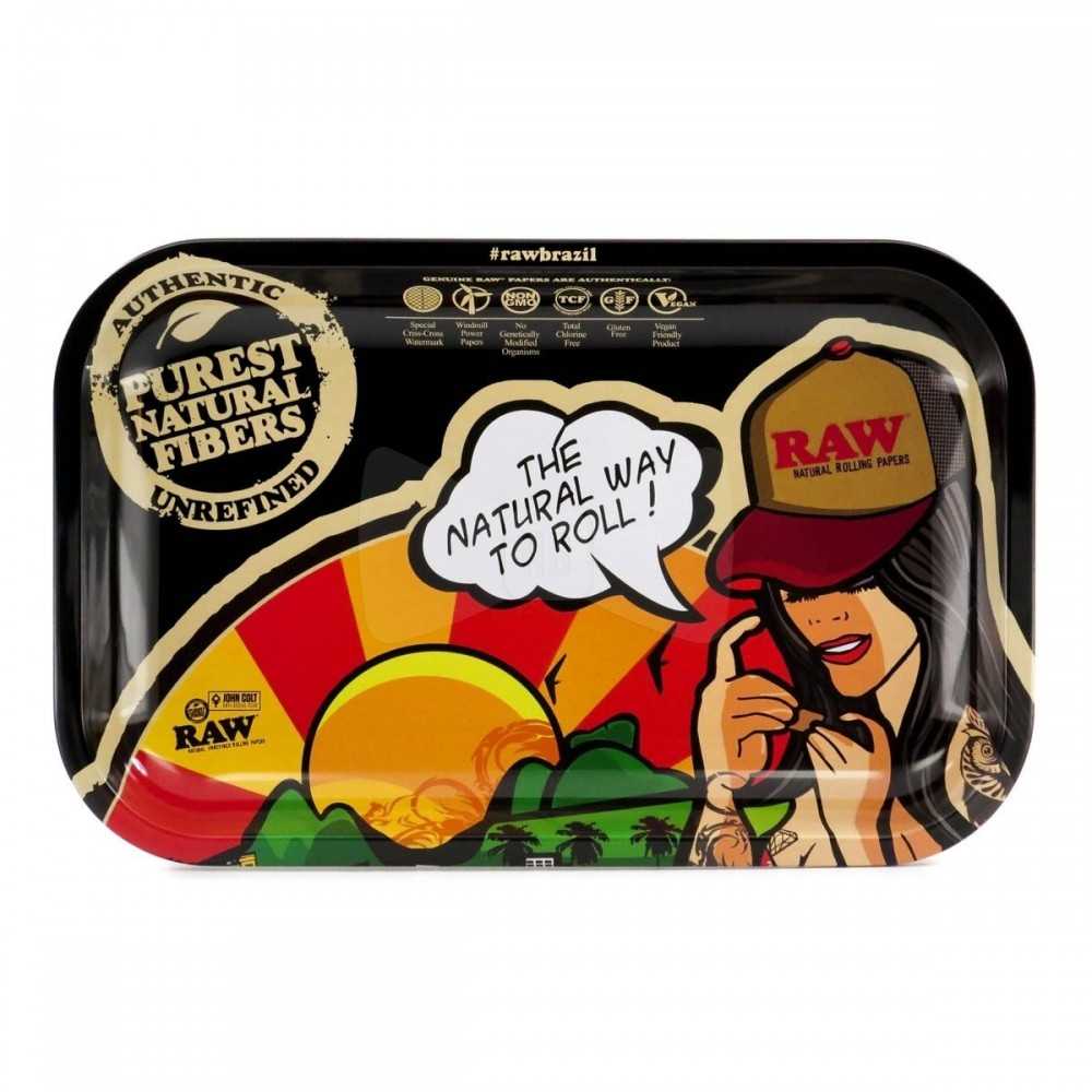 Raw Brazil Small Rolling Tray RAW Rolling tray