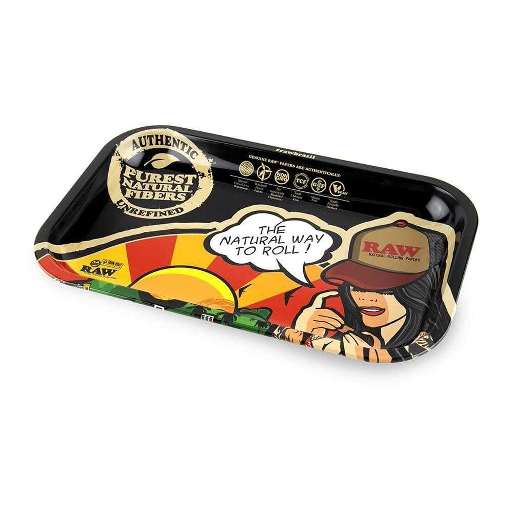 Raw Brazil Small Rolling Tray RAW Rolling tray