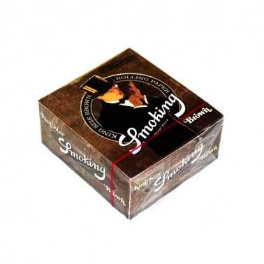 Smoking Brown King Size (Karton) Smoking Blatt zum Rollen