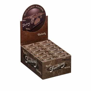 Smoking King Size Brown Rolls (Karton) Smoking Blatt zum Rollen