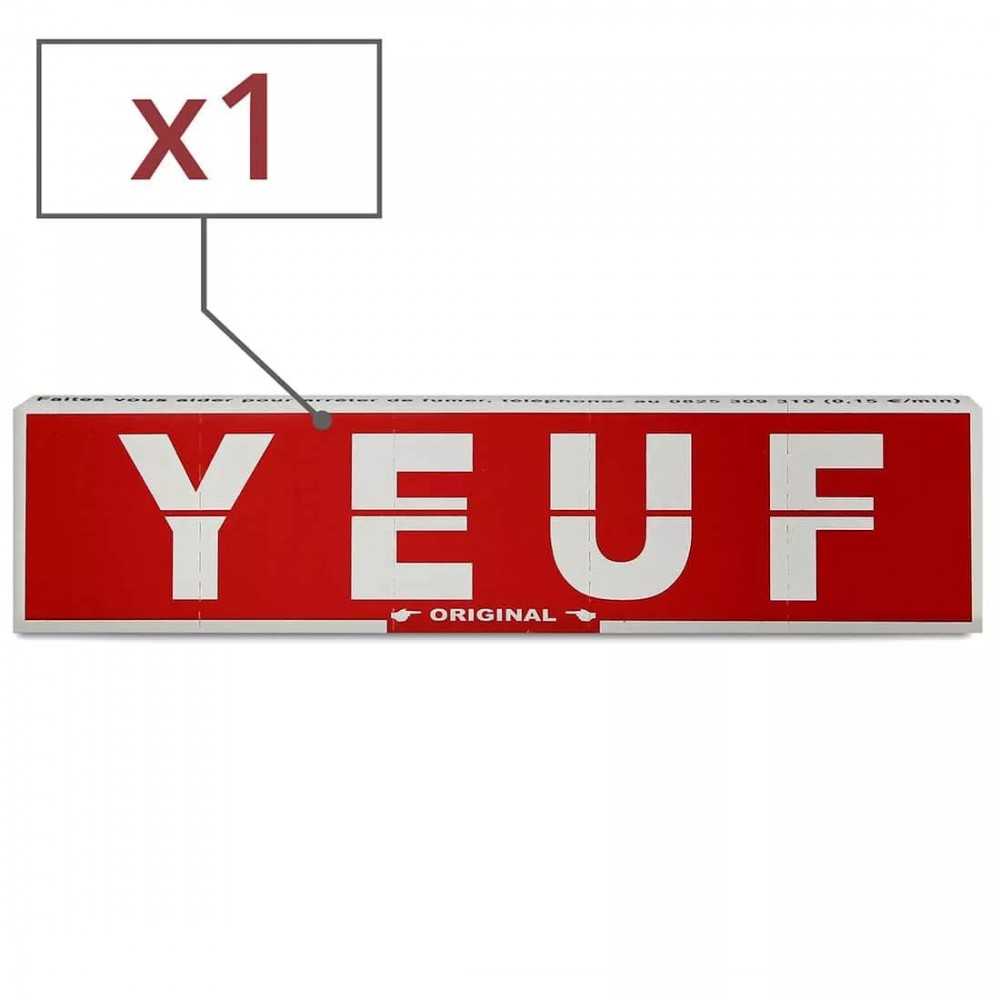 Yeuf Original King Size Slim Yeuf Feuille à rouler