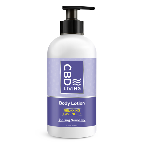 Lotion with CBD Living Lavender CBD Living Wellness