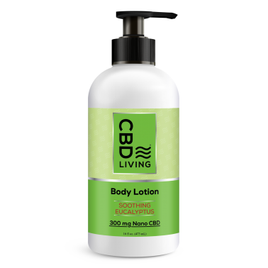 Lotion mit CBD Living Eukalyptus 473ml CBD Living Wohlbefinden