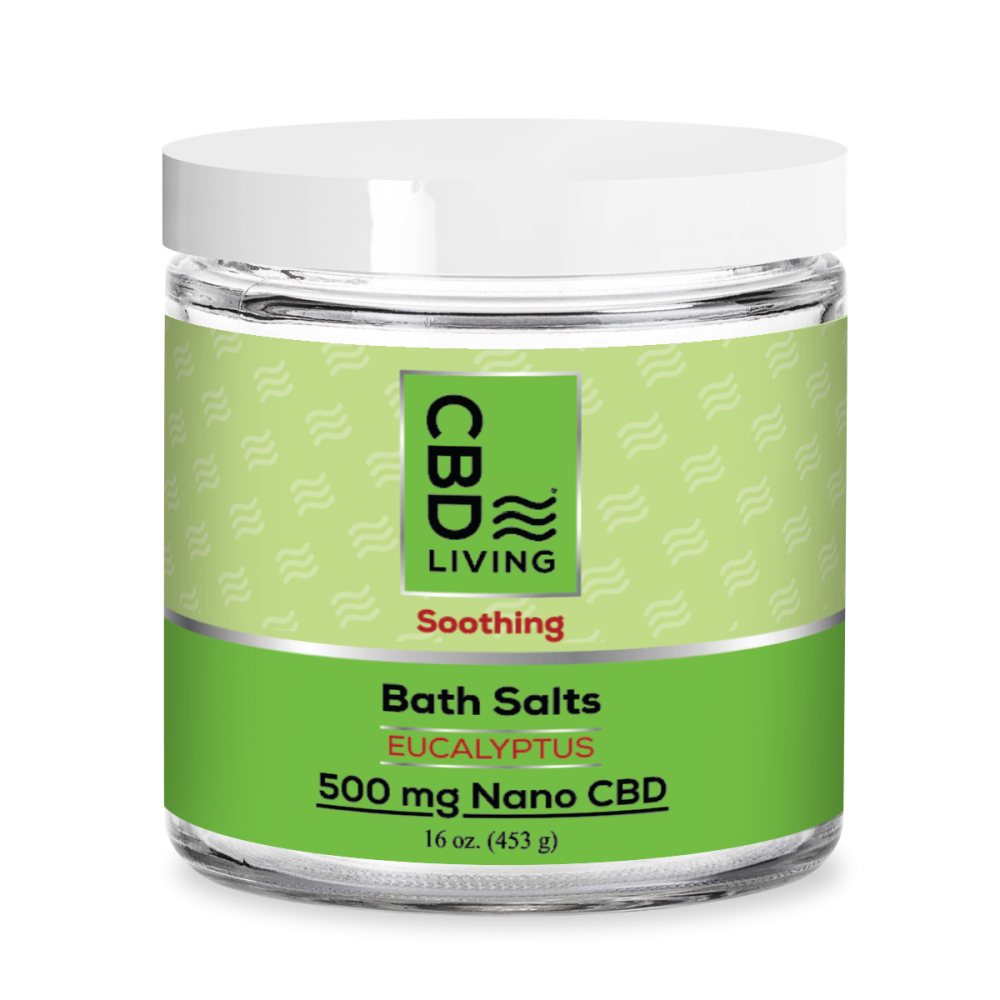 Sali da bagno rilassanti CBD Living Eucalipto CBD Living Benessere