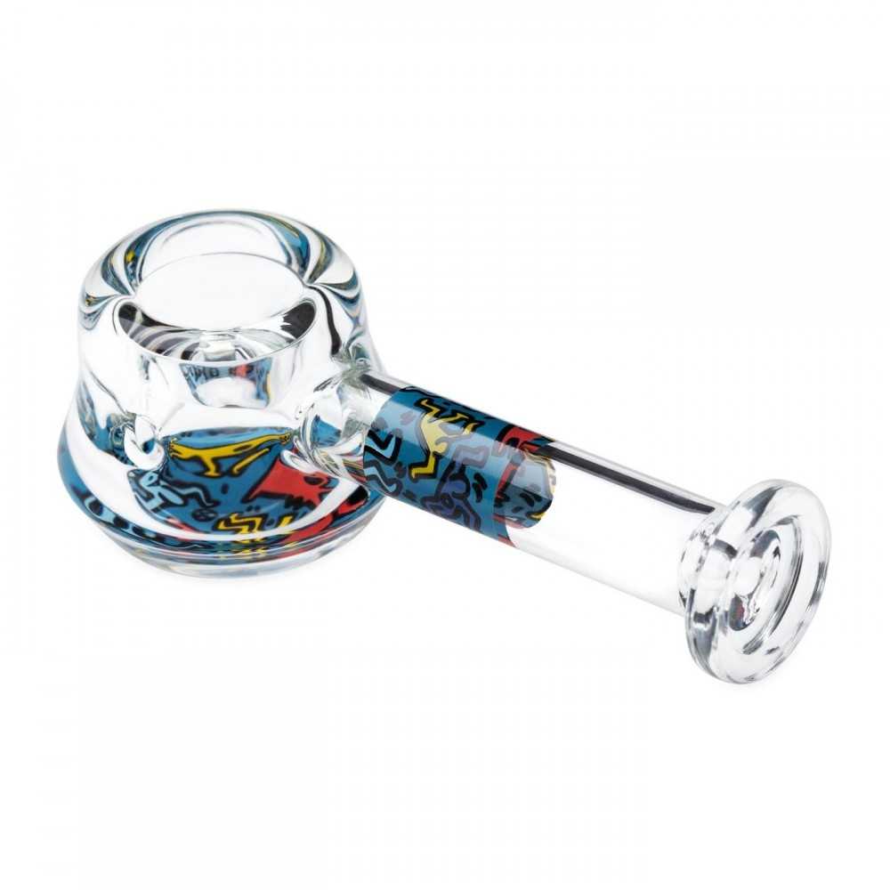 Spoon Pipe K-Haring Blue K.Haring  Pfeife