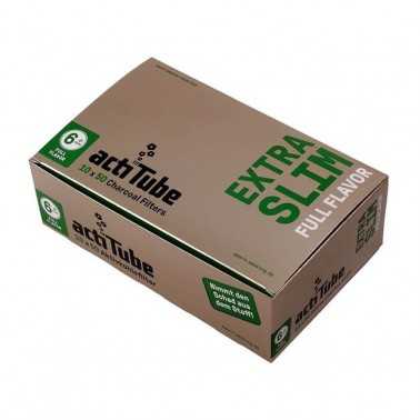 Carton de filtre Actitube Extra Slim 6mm 500 pièces Actitube Filtres (charbon actif, carton, cellulose et autres)