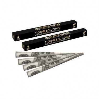 Cone pré-roulé 100 Dollars  Accessoires fumeurs