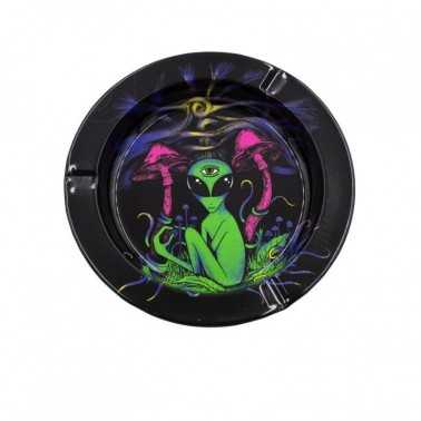 Posacenere in metallo "Alien  Posacenere