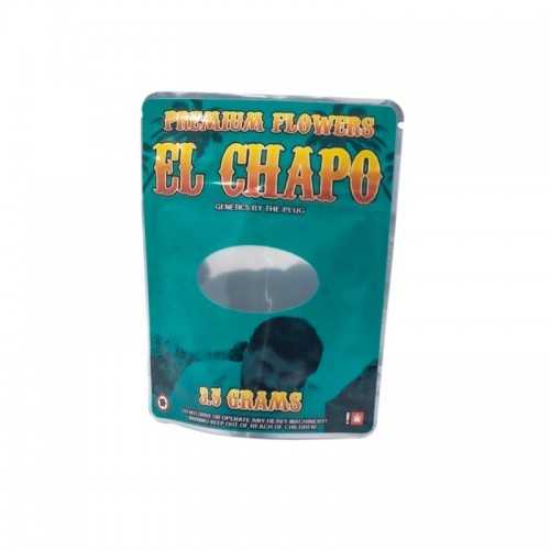 El Chapo Mylar Bags 3,5g Mini Grip & Mylar Bags
