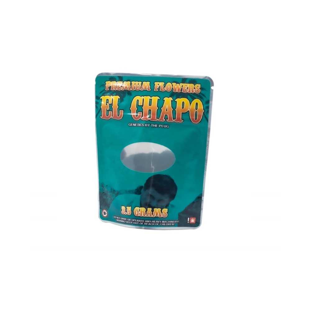 Sacchetti El Chapo Mylar 3,5g  Sacchetti Mini Grip e Mylar