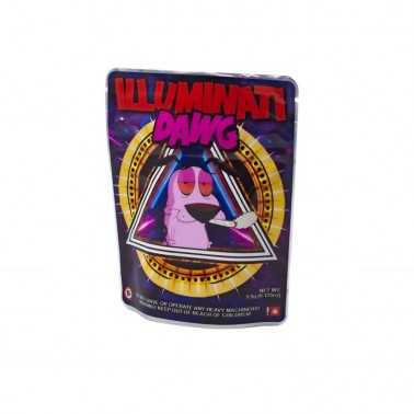 Illuminati Dawg Mylar Bags 3,5g  Sacchetti Mini Grip e Mylar